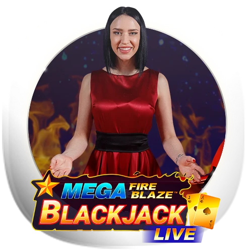 Mega Fire Blaze Blackjack Live