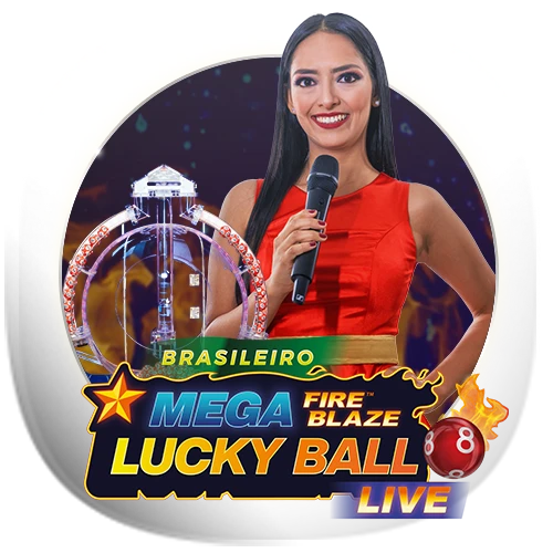 Mega Fire Blaze Lucky Ball Brasileiro