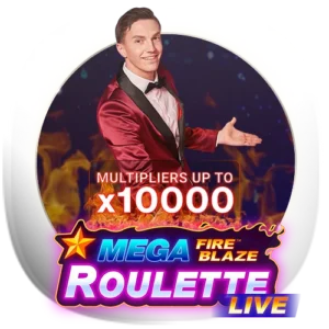 Mega Fire Blaze Roulette Live