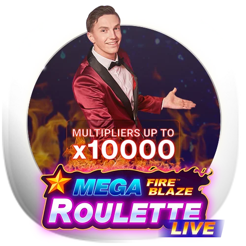 Mega Fire Blaze Roulette Live
