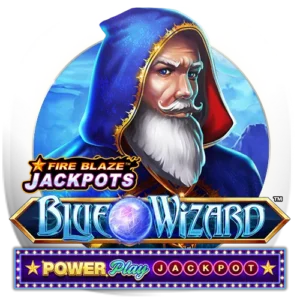 Fire Blaze: Blue Wizard PowerPlay Jackpot