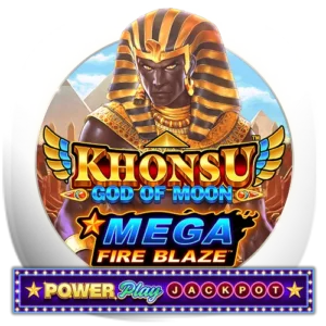Mega Fire Blaze: Khonsu God of Moon PowerPlay Jackpot
