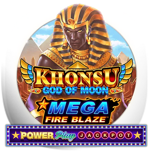 Mega Fire Blaze: Khonsu God of Moon PowerPlay Jackpot