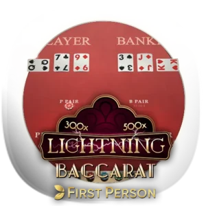 First Person Lightning Baccarat
