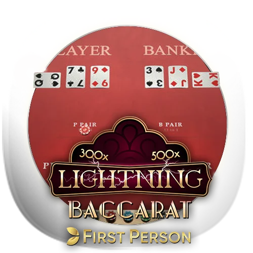 First Person Lightning Baccarat