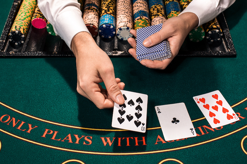 Blackjack dealer