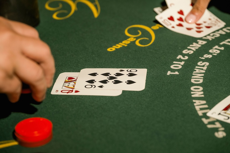 Blackjack hand