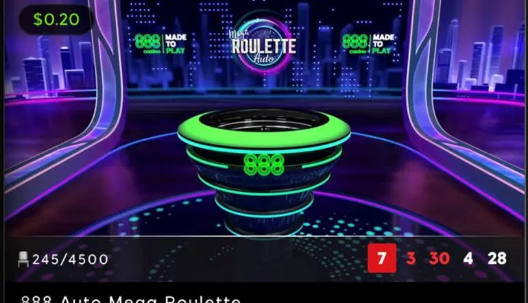 Redefining Live Casino Action: Get Ready for 888 Auto Mega Roulette